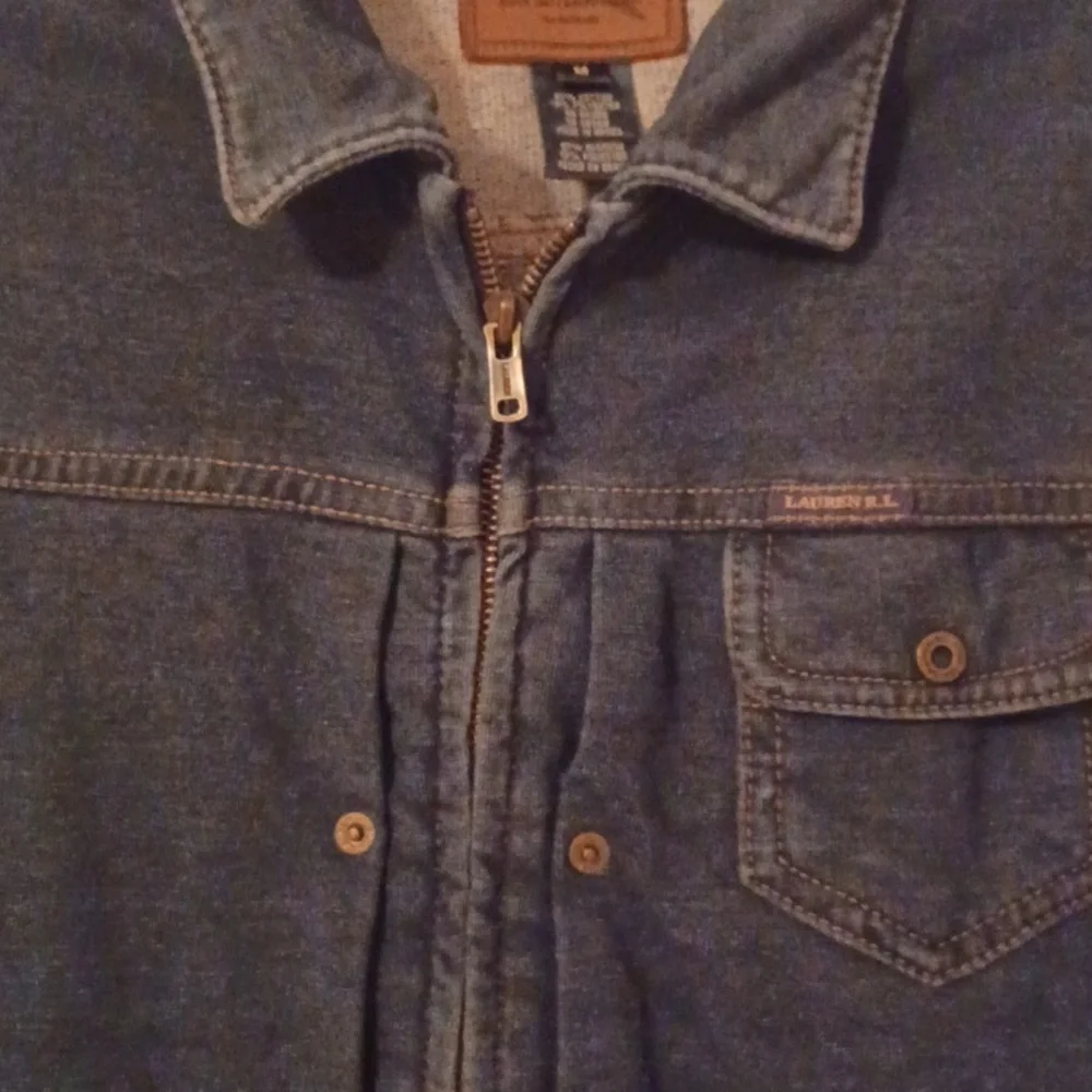 Vintage Ralph Lauren Authentic Dry Goods Supply Glen Canyon Denim Jacket Medium - Picture 6 of 12
